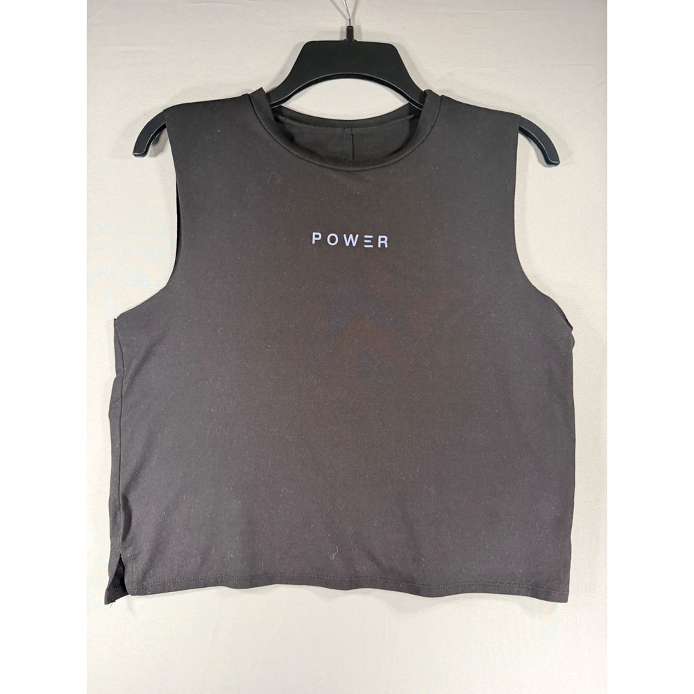 Lovers of hYOUmanity Good hYOUman Black Power Graphic Muscle Tank Top Small